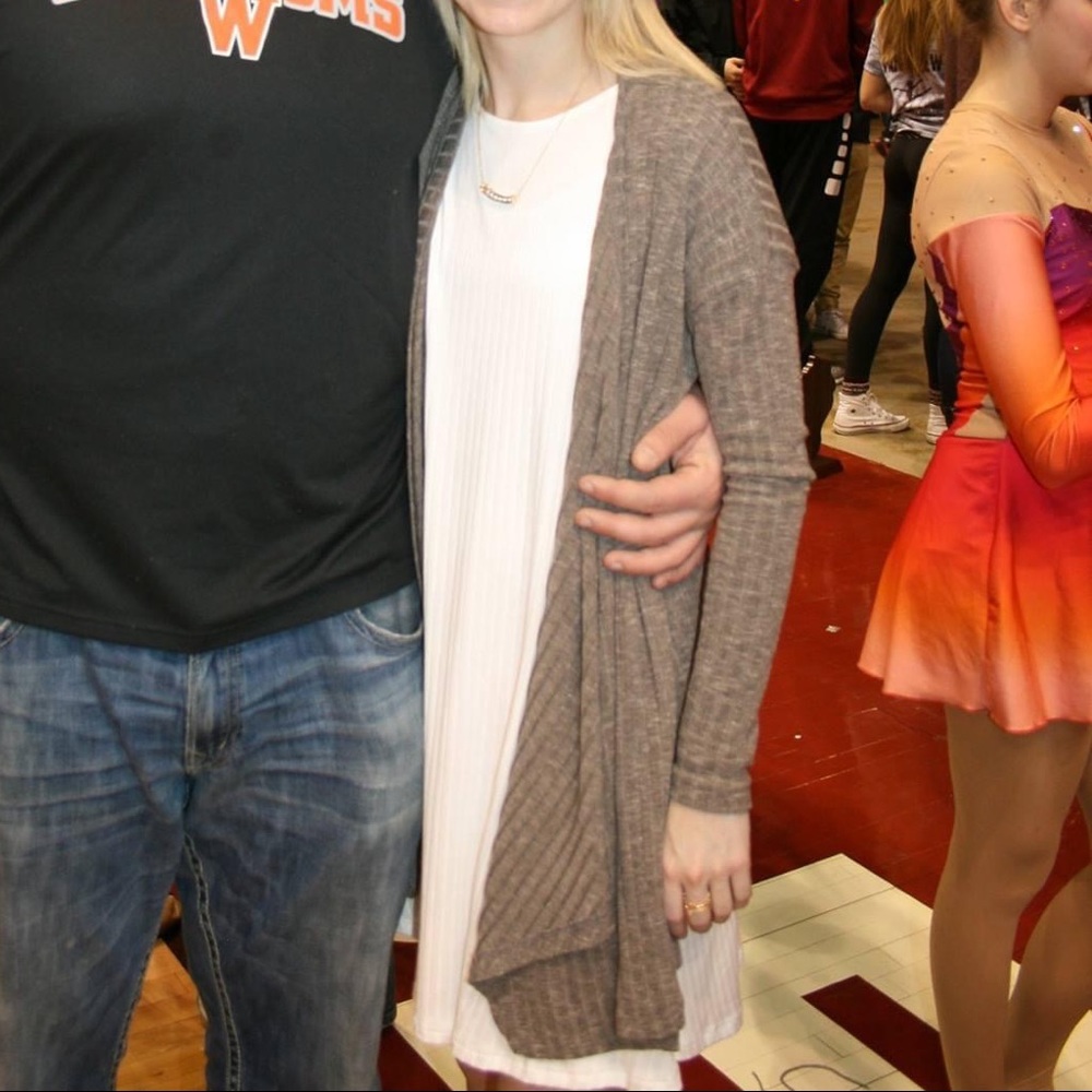 Francesca’s Off White Dress